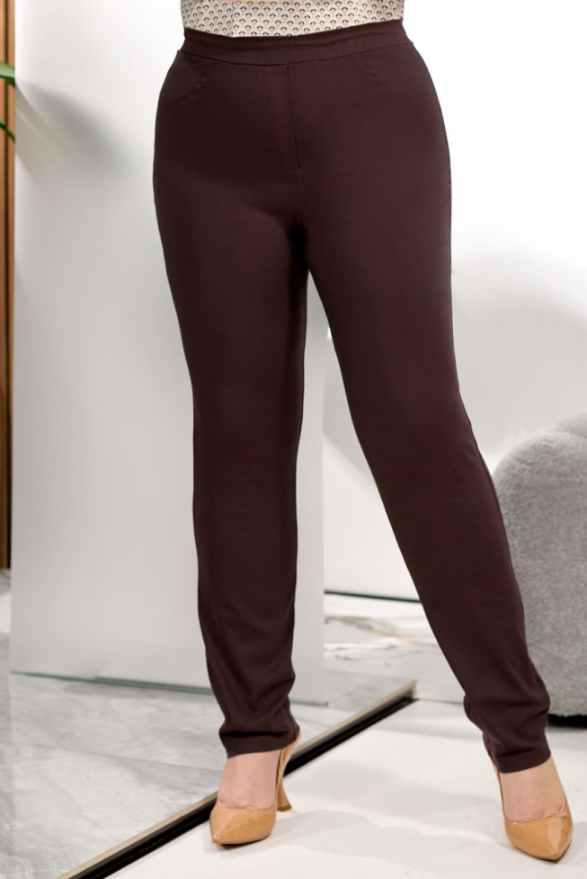 Джегінси на весну шоколад артикул 655