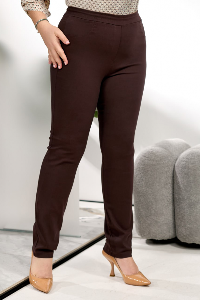 Джегінси на весну шоколад артикул 655