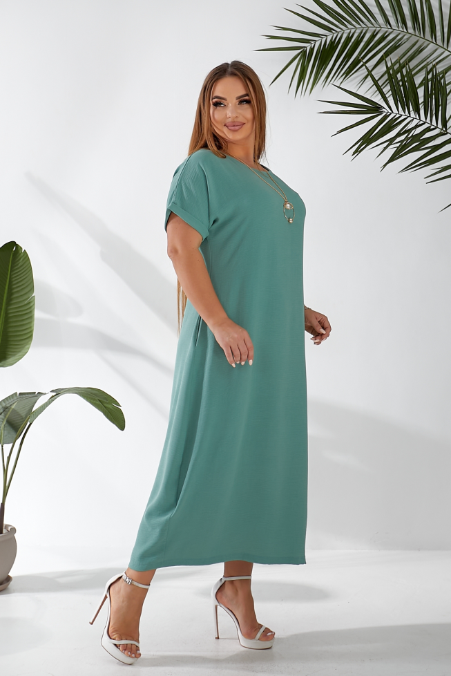 Сукня Boho м'ята артикул 666