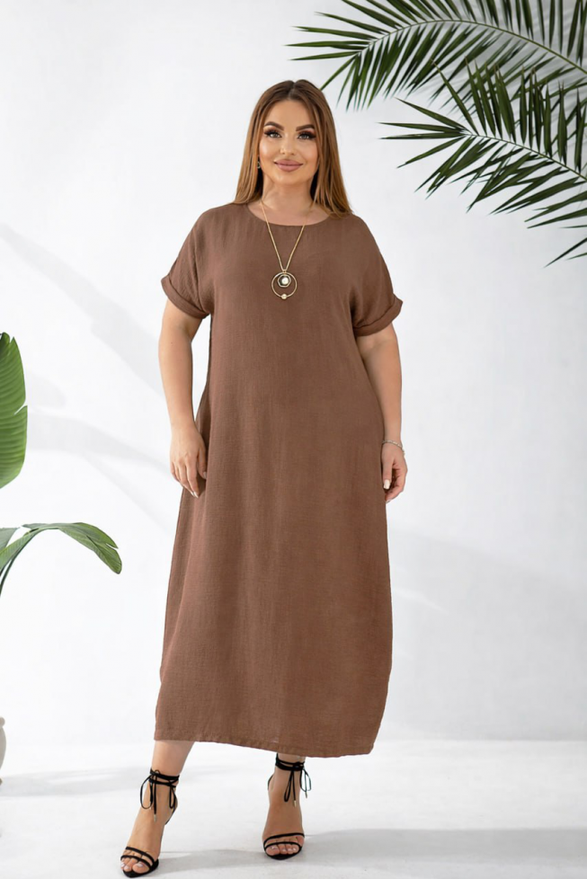 сукня Boho шоколад артикул 666 